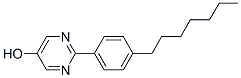 2-(4-Heptylphenyl)-5-hydroxypyrimidine Struktur