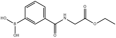 Ethyl (3-boronobenzoylaMino)acetate Struktur