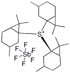 Triarylsulfonium hexafluoroantimonate salts， mixed Struktur