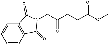 methyl 5-(1,3-dioxo-1,3-dihydro-2H-isoindol-2-yl)-4-oxopentanoate Struktur