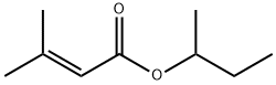 SEC-BUTYL 3-METHYLBUT-2-ENOATE Struktur