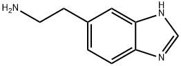 1H-Benzimidazole-5-ethanamine(9CI) Struktur