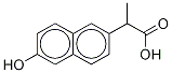 rac O-Desmethyl Naproxen-d3 Struktur