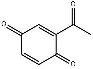 2-Acetyl-1,4-benzoquinone Struktur
