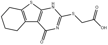(4-OXO-3,4,5,6,7,8-HEXAHYDRO-BENZO[4,5]THIENO[2,3-D ]PYRIMIDIN-2-YLSULFANYL)-ACETIC ACID price.