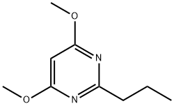 4,6-DIMETHOXY-2-PROPYLPYRIMIDINE Struktur