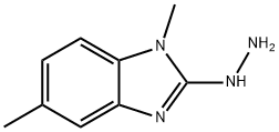 2H-Benzimidazol-2-one,1,3-dihydro-1,5-dimethyl-,hydrazone(9CI) Struktur