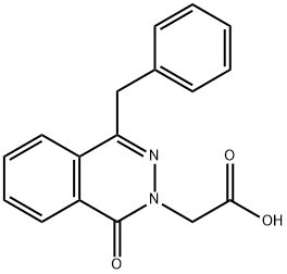 (4-BENZYL-1-OXO-1H-PHTHALAZIN-2-YL)-ACETIC ACID Struktur