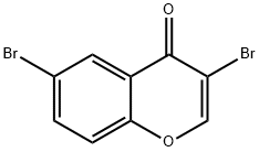 3,6-dibromochromone  Structure
