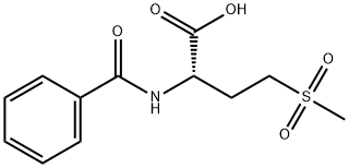 2-(BENZOYLAMINO)-4-(METHYLSULFONYL)BUTANOIC ACID Struktur