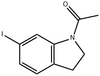 1-ACETYL-6-IODOINDOLINE Structure