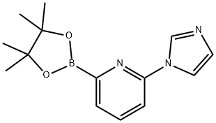 6-(IMIDAZOL-1-YL)PYRIDINE-2-BORONIC ACID PINACOL ESTER