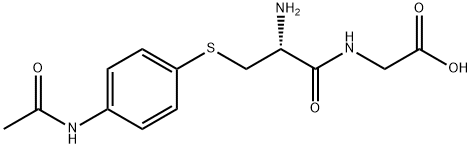 acetaminophen cysteinylglycine Struktur