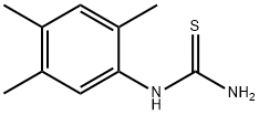 1-(2,4,5-TRIMETHYLPHENYL)-2-THIOUREA Struktur
