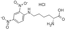 N-EPSILON-2,4-DNP-D-LYSINE HYDROCHLORIDE Struktur