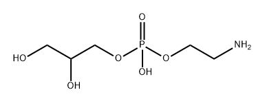 2-胺乙基-2,3-二羥丙基-羥基磷酸酯 結(jié)構(gòu)式