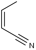 順式-巴豆腈, 1190-76-7, 結(jié)構(gòu)式