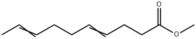 4,8-Decadienoic acid, methyl ester Struktur