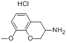 8-METHOXY-CHROMAN-3-YLAMINE HYDROCHLORIDE Struktur