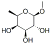 .beta.-D-Galactopyranoside, methyl 6-deoxy- Struktur