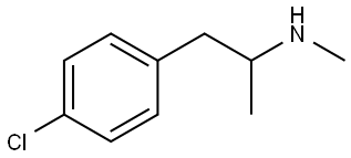 p-Aminomethamphetamine Struktur