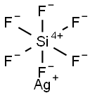 SILVER HEXAFLUOROSILICATE Struktur