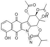 4-deacetyl-4-O-isobutyrylkinamycin C Struktur