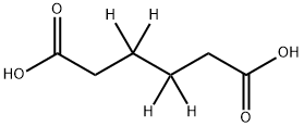 HEXANEDIOIC-3,3,4,4-D4 ACID Structure