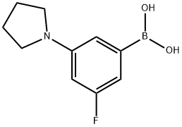 3-Fluoro-5-pyrrolidinophenylboronic acid