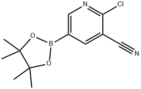 2-chloro-5-(4,4,5,5-tetramethyl-1,3,2-dioxaborolan-2-yl)nicotinonitrile