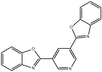 3，5-di（benzo(d)oxazol-2-yl)pyridine Struktur