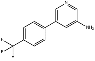 5-(4-(trifluoroMethyl)phenyl)pyridin-3-aMine
