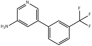 5-(3-(trifluoroMethyl)phenyl)pyridin-3-aMine