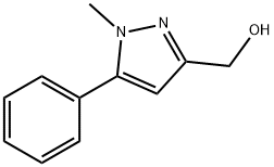 (1-METHYL-5-PHENYL-1H-PYRAZOL-3-YL)METHANOL Structure