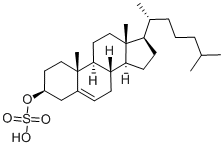 Cholesterol sulfate Structure
