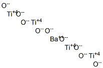 Barium Tetratitanium nonaoxide Struktur