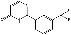 2-[3-(Trifluoromethyl)phenyl]-3,4-dihydropyrimidin-4-one