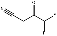 4,4-difluoro-3-oxobutanenitrile Struktur