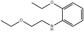 Benzenamine, 2-ethoxy-N-(2-ethoxyethyl)- (9CI) Struktur