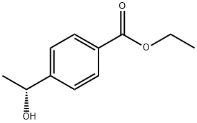 (R)-4-(1-HYDROXYETHYL) BENZOIC ACID METHYL ESTER Struktur