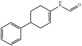 N-(4-PHENYL-CYCLOHEX-1-ENYL)-FORMAMIDE Struktur