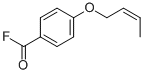 Benzoyl fluoride, 4-(2-butenyloxy)- (9CI) Struktur