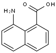 8-氨基-1-萘甲酸 結(jié)構(gòu)式