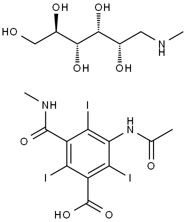 碘他拉葡胺 結(jié)構(gòu)式