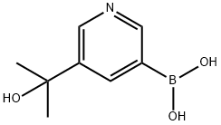 5-(2-HYDROXYPROPAN-2-YL)PYRIDIN-3-YLBORONIC ACID