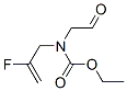 Carbamic  acid,  (2-fluoro-2-propenyl)(2-oxoethyl)-,  ethyl  ester  (9CI) Struktur
