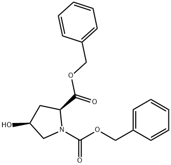 （2s，4s）-dibenzyl 4-hydroxypyrrolidine-1，2-dicarboxylate