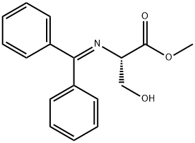 N-二苯亞甲基-L-絲氨酸甲酯 結(jié)構(gòu)式
