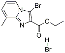 3-BroMo-8-Methyl-iMidazo[1,2-a]pyridine-2-carboxylic acid ethyl ester
 hydrobroMide Struktur