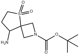2-BOC-8-氨基-5-硫雜-2-氮雜螺[3.4]辛烷5,5-二氧化物